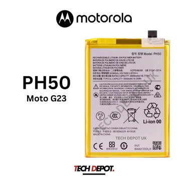 Motorola Moto G23 Battery Replacement 5000mAh- PH50